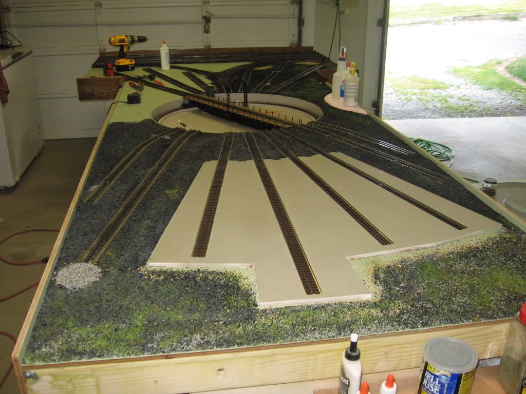 Best O gauge model train turntable Bistrain